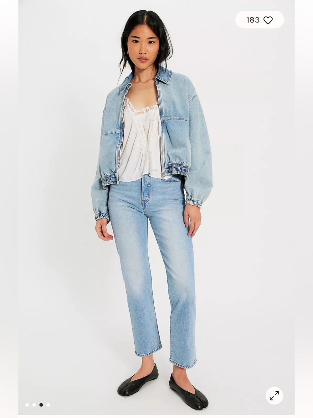 Levi’s wedgie straight